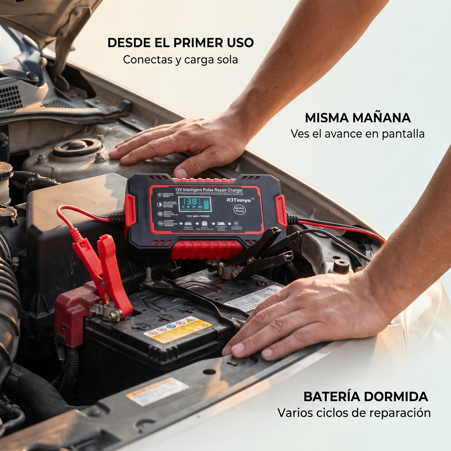 Cargador de batería inteligente – nunca te quedes varado