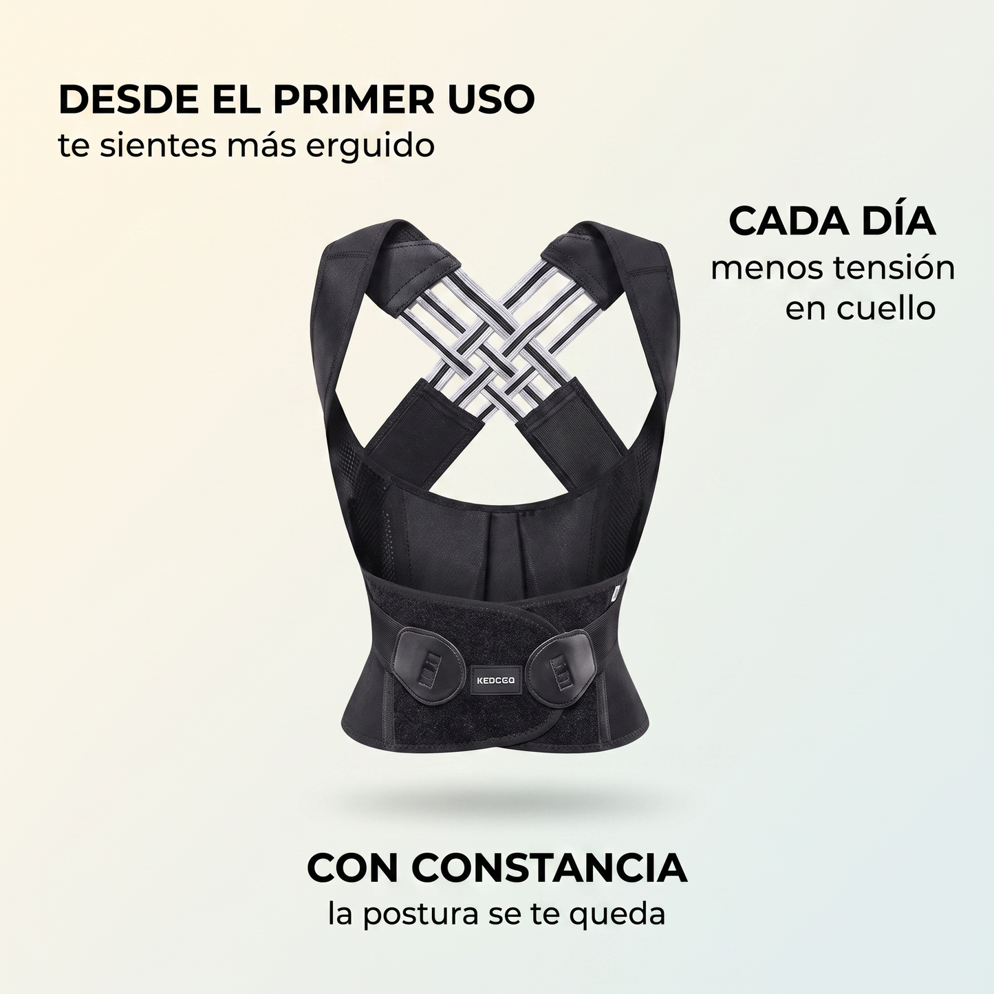 Corrector de postura ajustable – endereza tu espalda sin dolor