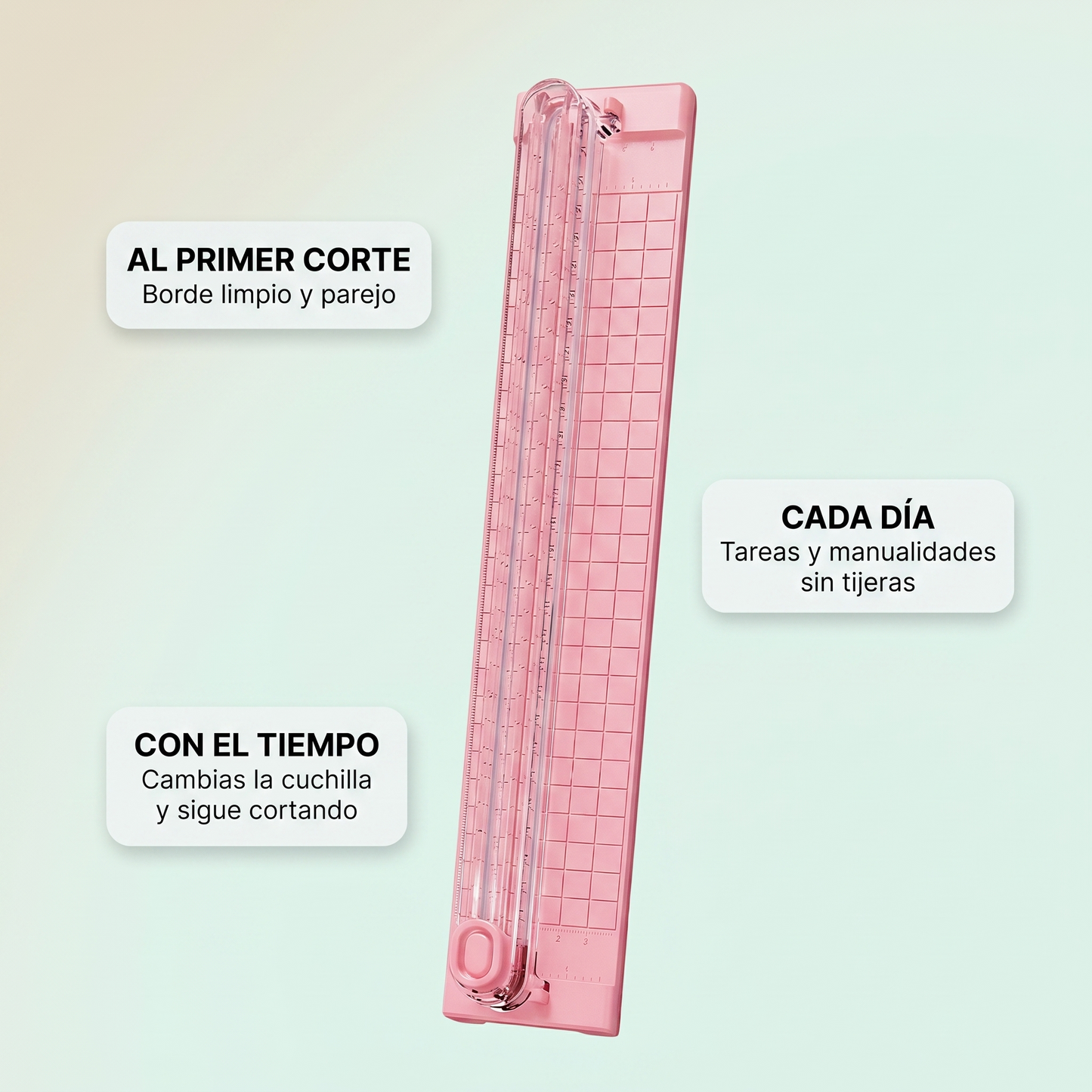 Guillotina cortadora de papel – cortes rectos y limpios