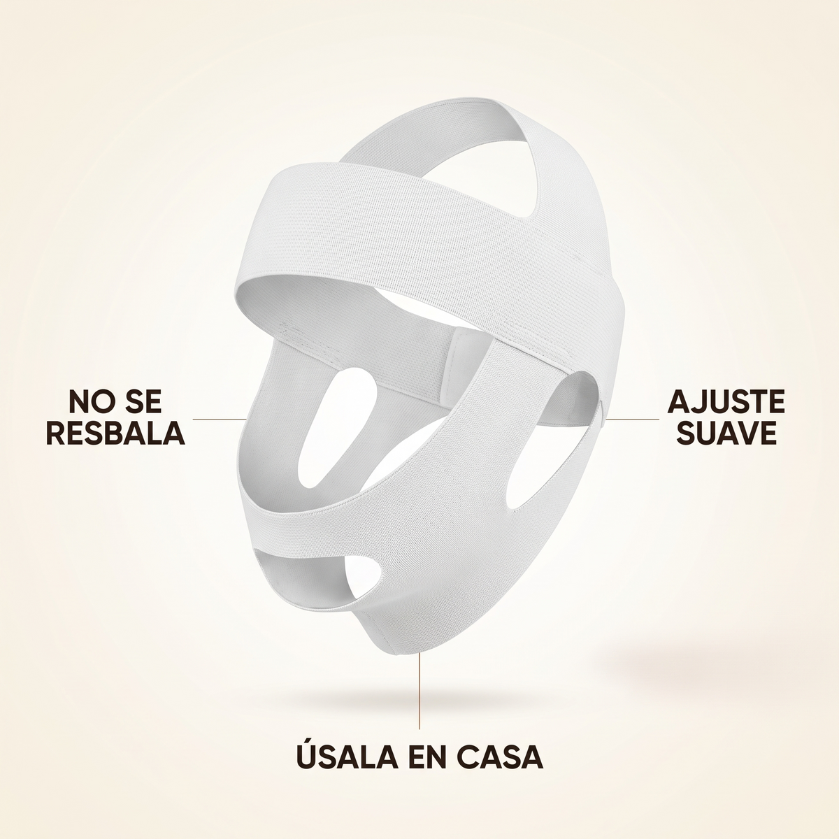 Faja facial moldeadora – define tu mandíbula en casa