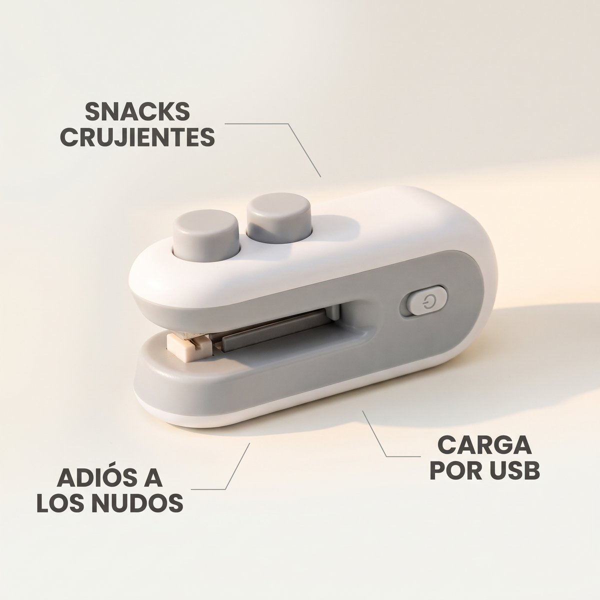 Mini selladora térmica portátil – Cierra bolsas en segundos