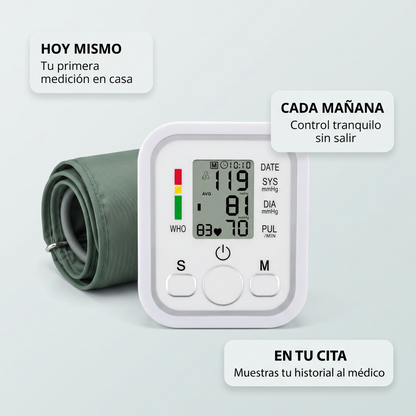 Tensiómetro digital de brazo – Control de presión en casa