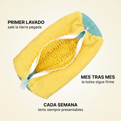 Bolsa para lavar zapatos en lavadora – limpia sin tallar