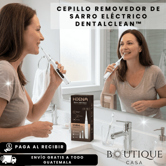 Cepillo Removedor de Sarro Eléctrico | DentalClean™