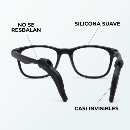 Pack 12 Soportes antideslizantes para lentes – Ya no se te resbalan