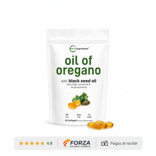 Aceite de orégano en cápsulas de gel – Apoya tus defensas