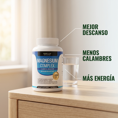 Complejo de magnesio en cápsulas – descanso y menos calambres