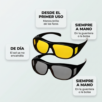 Gafas HD Vision día y noche – Maneja sin encandilarte