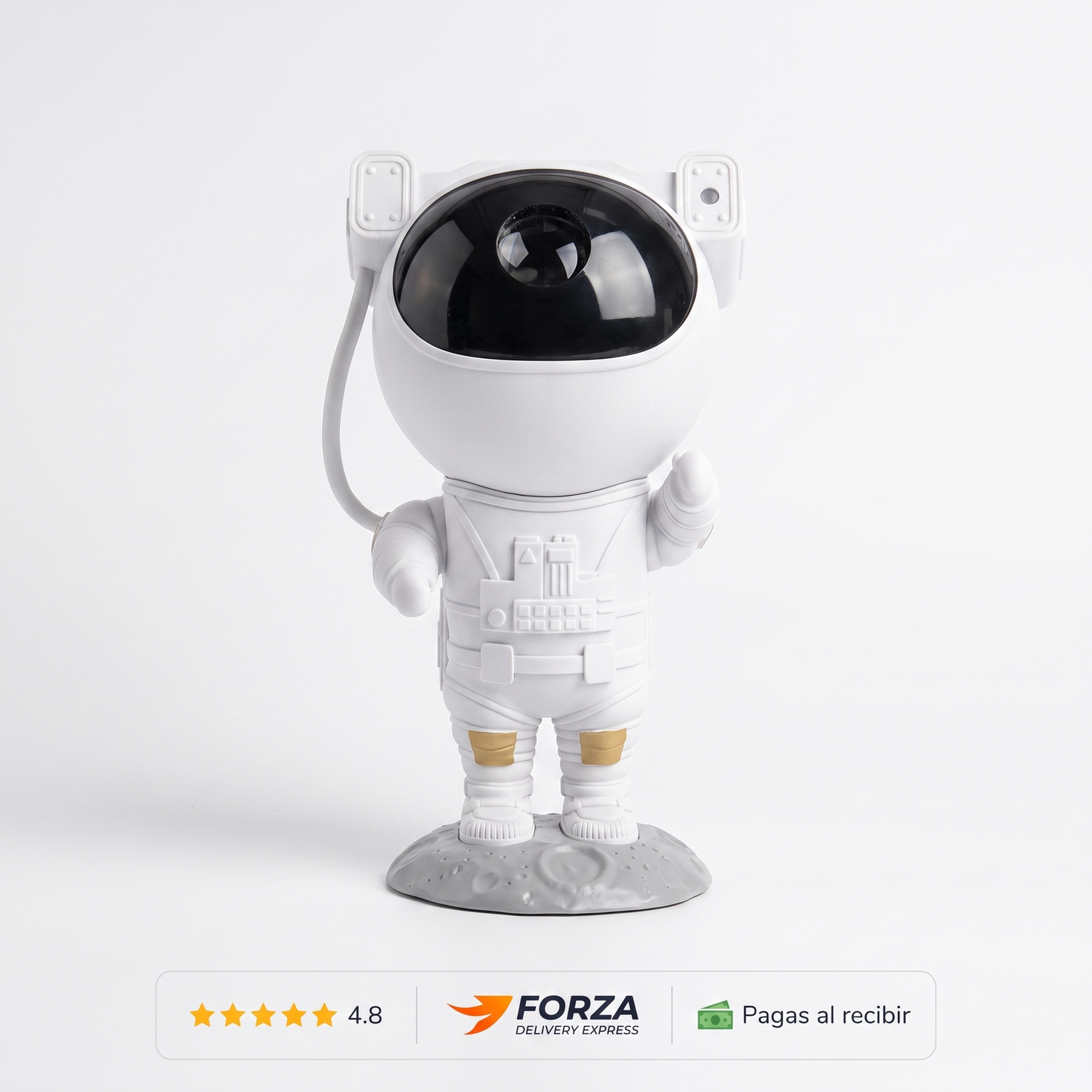 Proyector de galaxia astronauta – convierte tu cuarto en cielo