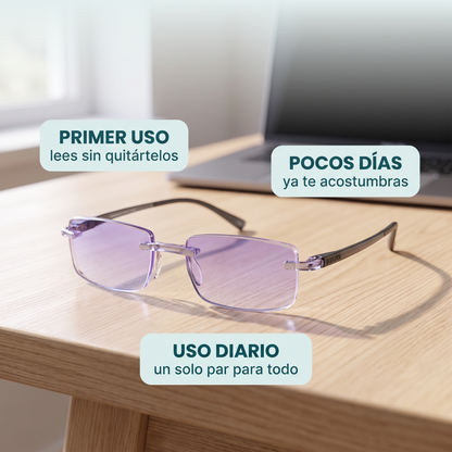 Lentes multifocales progresivos TR90 – ve de cerca y de lejos