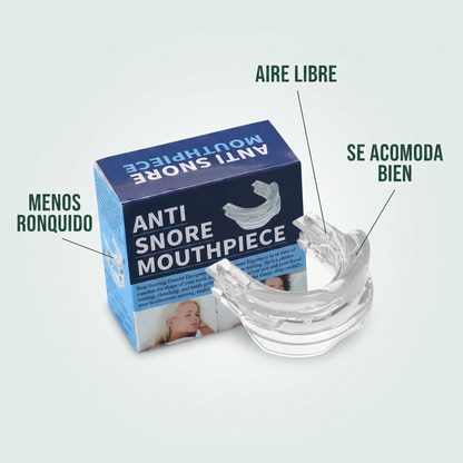 Boquilla antirronquidos reutilizable – duerme sin ruido