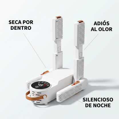 Secador eléctrico de zapatos – seca por dentro y quita el olor