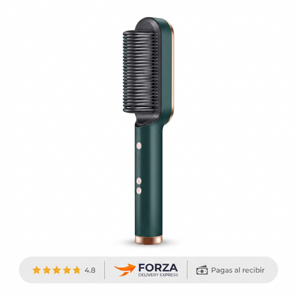 Plancha cepillo alisador de cabello – liso con brillo en minutos
