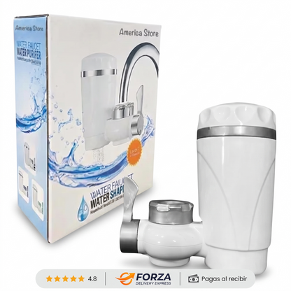 Filtro purificador de agua para grifo – agua más limpia