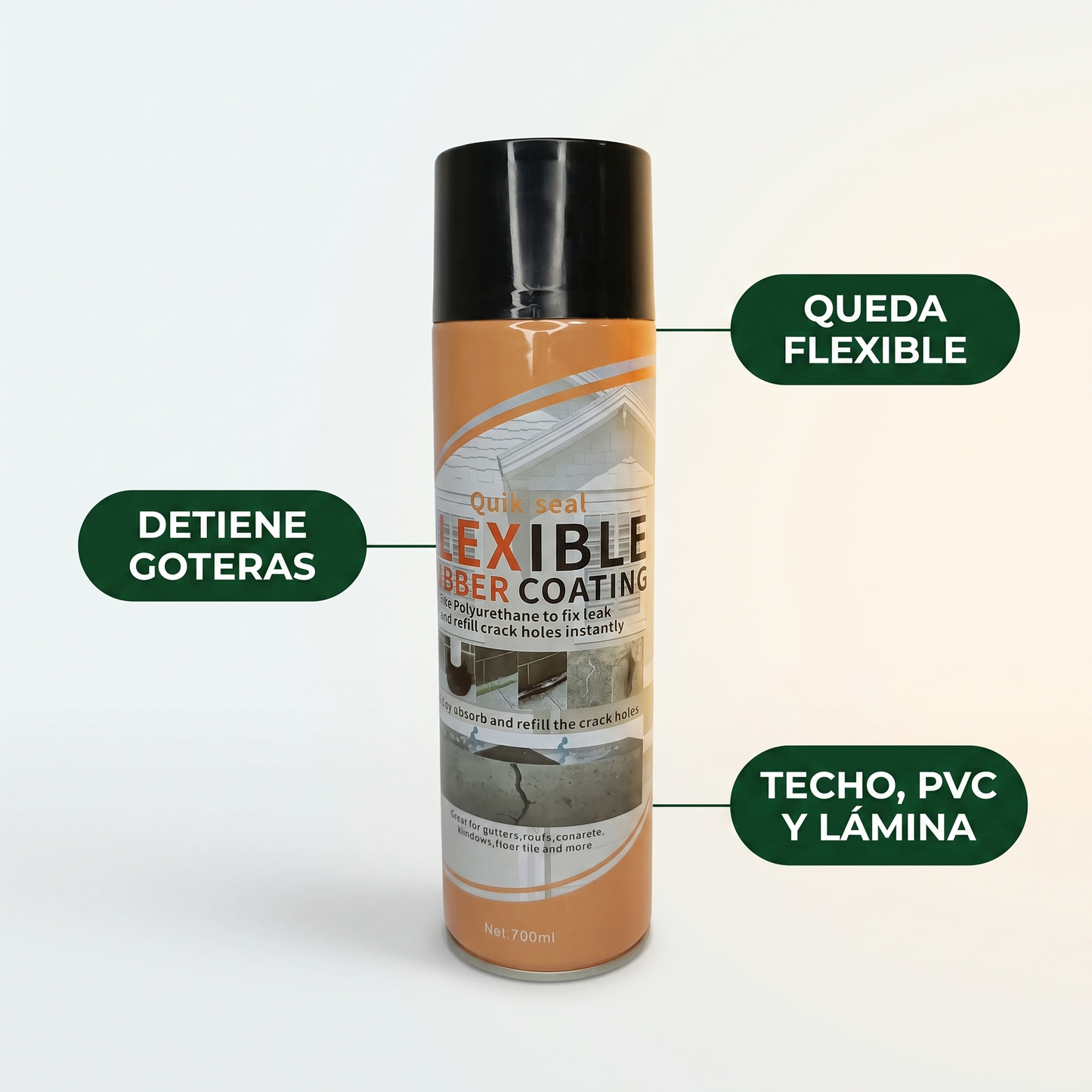 Spray sellador antifugas – Detiene goteras al instante