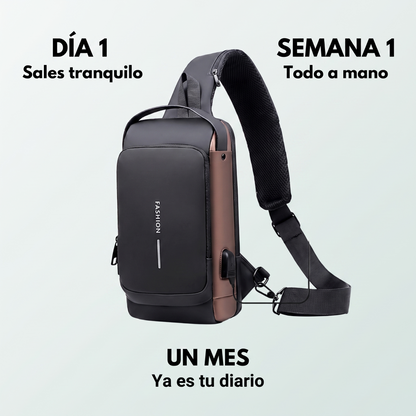 Bolso antirrobo cruzado con clave – tus cosas seguras en la calle
