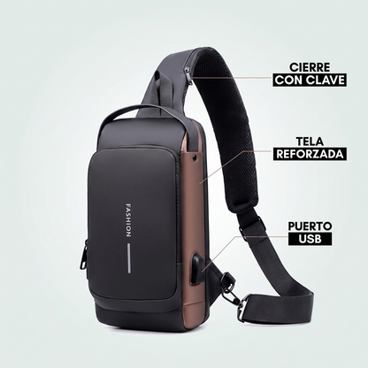 Bolso antirrobo cruzado con clave – tus cosas seguras en la calle