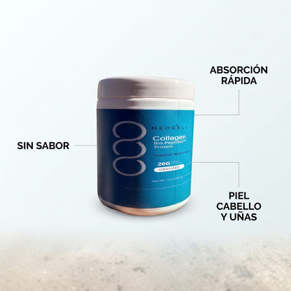 Colágeno hidrolizado en polvo – piel, cabello y uñas fuertes