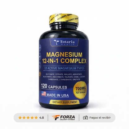 Magnesium complex 12 en 1 – Duerme mejor y despierta con energía