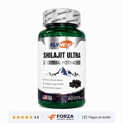 Shilajit ultra en cápsulas – energía y vitalidad masculina