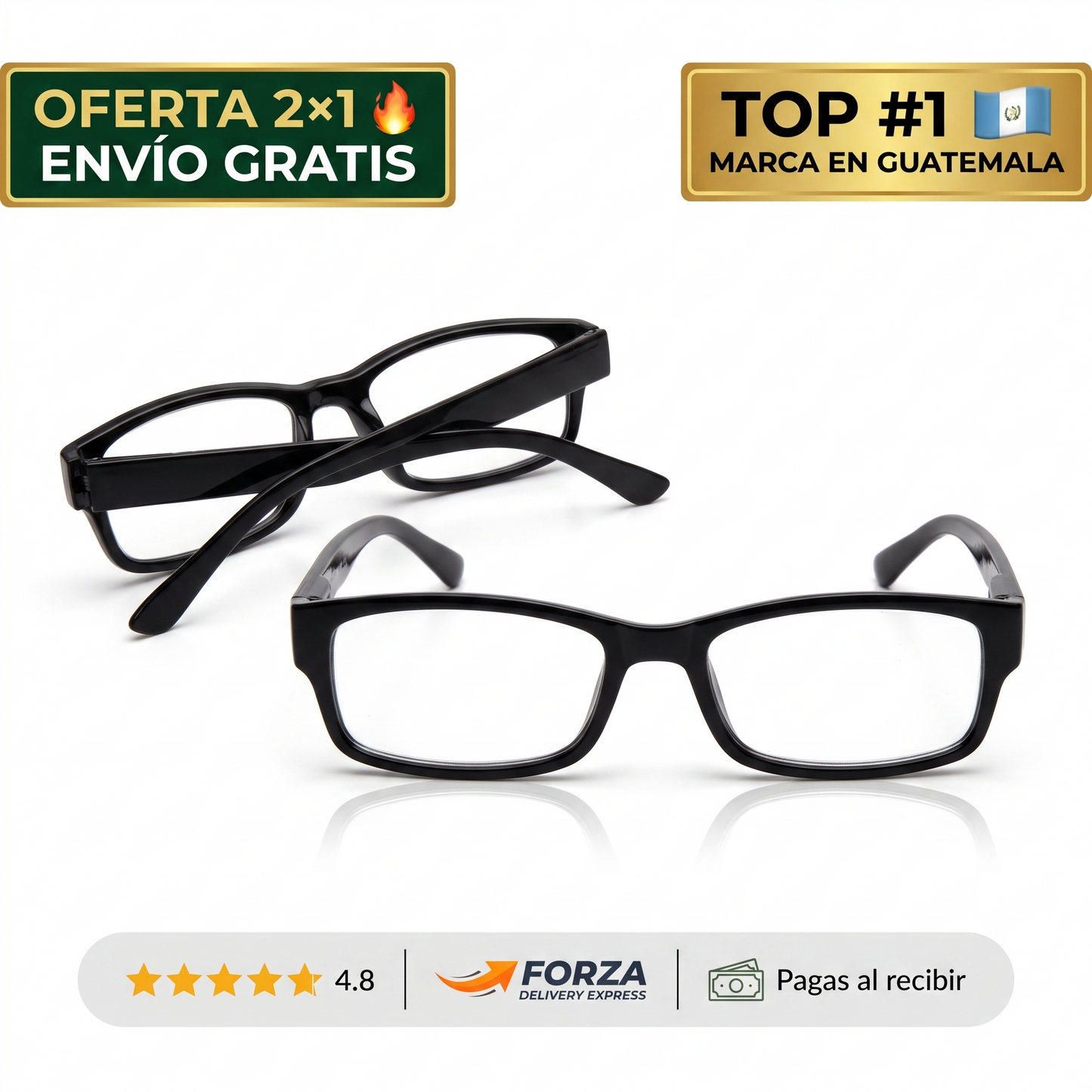 Lentes de lectura One Power – Un par para varias graduaciones
