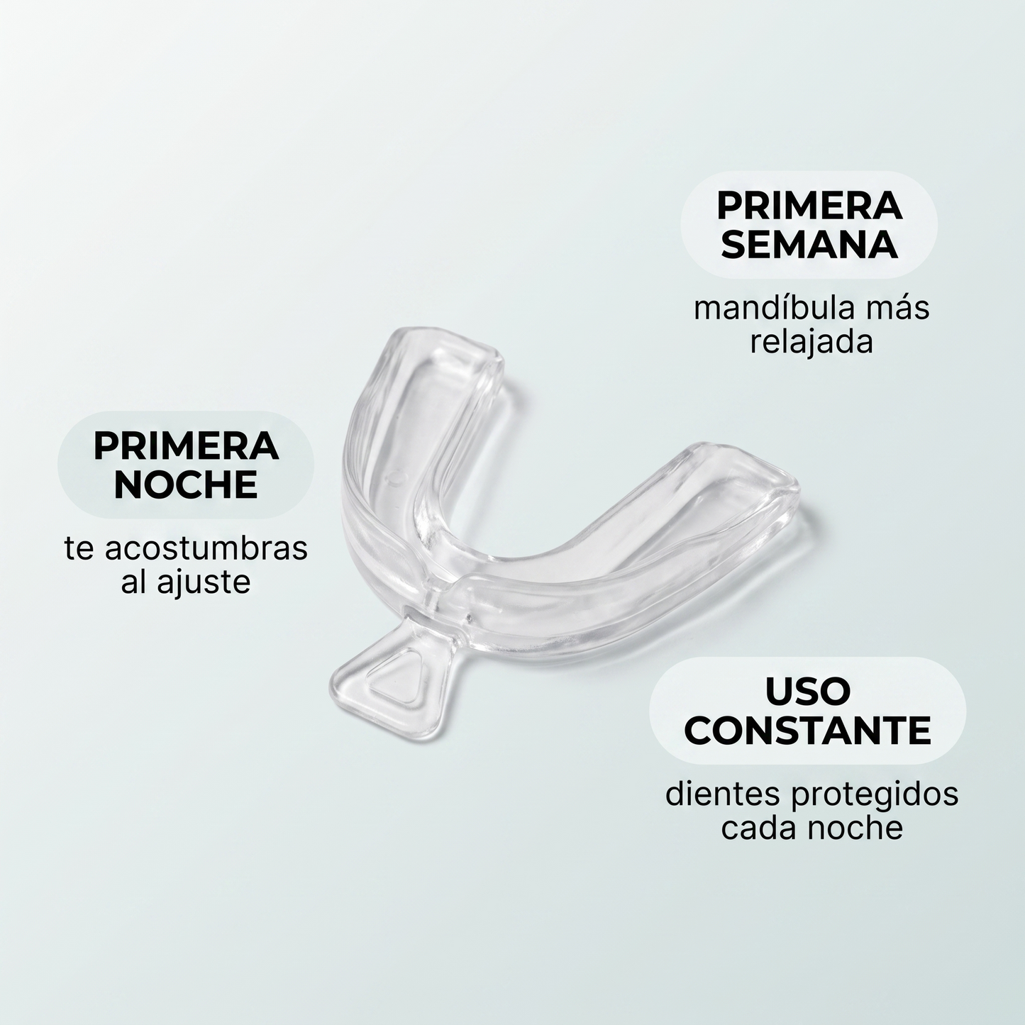 Protector bucal para bruxismo – Protege tus dientes al dormir