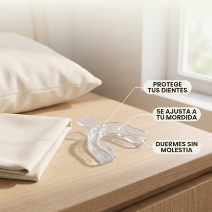 Protector bucal para bruxismo – Protege tus dientes al dormir