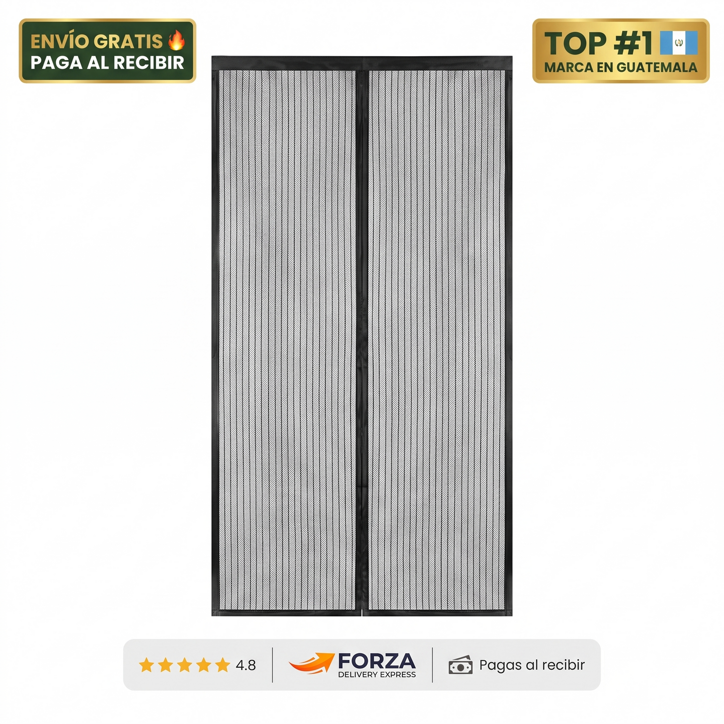 Cortina antimosquitos para puerta – Aire fresco sin bichos
