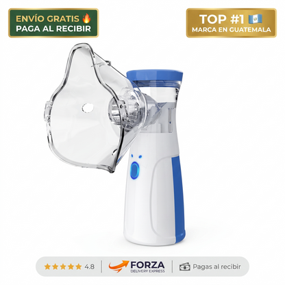 Nebulizador portátil ultrasónico – Alivio respiratorio en casa