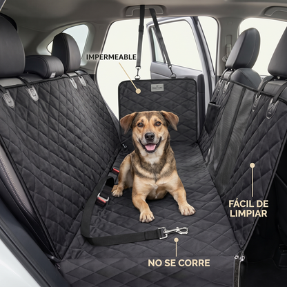Funda impermeable para asiento de carro – Protege de tu perro