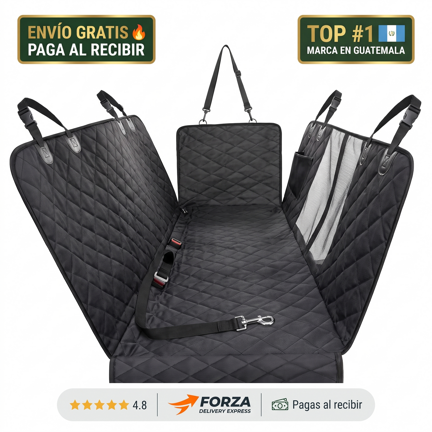Funda impermeable para asiento de carro – Protege de tu perro