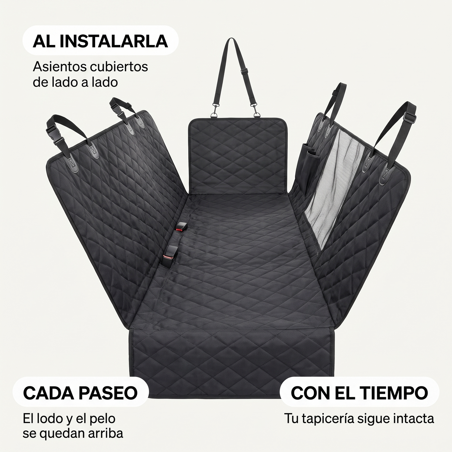 Funda impermeable para asiento de carro – Protege de tu perro