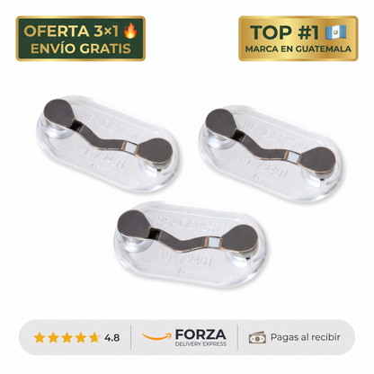 Sujetador magnético para gafas – tus lentes siempre contigo