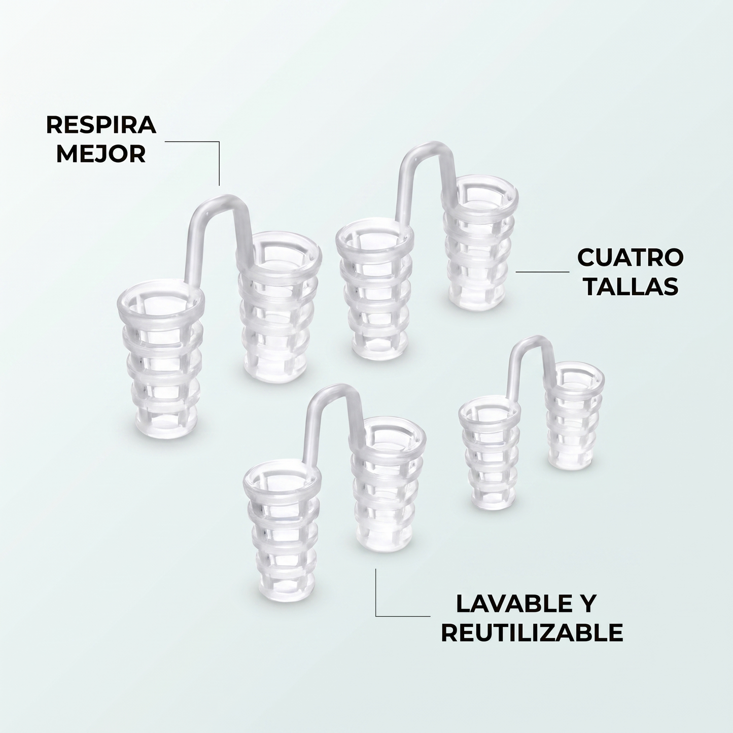 Dilatador nasal antirronquidos – respira libre al dormir