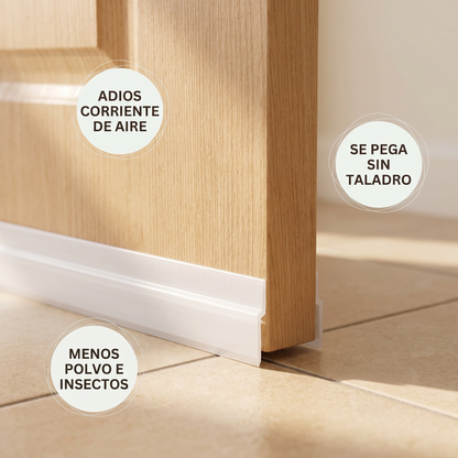 Burlete adhesivo para puerta 5 m – Frena la corriente de aire