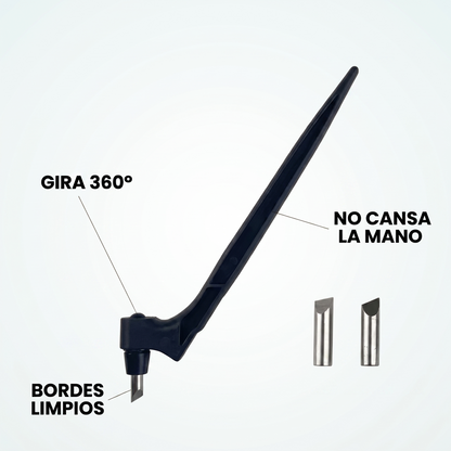 Cutter giratorio 360 manualidades – recorta curvas fáciles