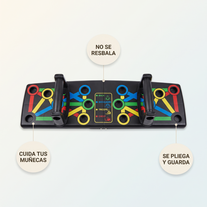 Tabla de flexiones portátil – Entrena todo el tren superior