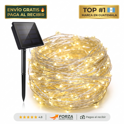 22M Luces solares para patio – decora tu Navidad sin cables