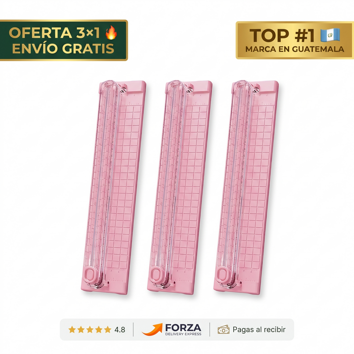 Guillotina cortadora de papel – cortes rectos y limpios