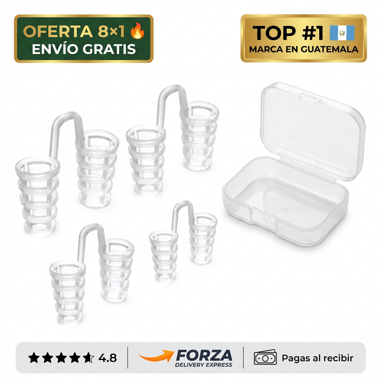 Dilatador nasal antirronquidos – respira libre al dormir