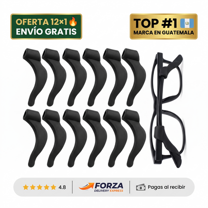 Pack 12 Soportes antideslizantes para lentes – Ya no se te resbalan