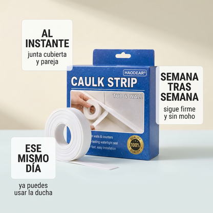 Cinta selladora impermeable – sella tu baño sin silicón