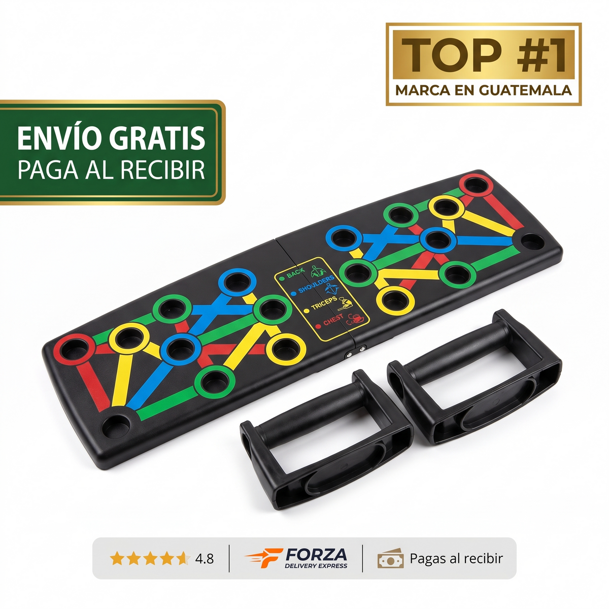 Tabla de flexiones portátil – Entrena todo el tren superior