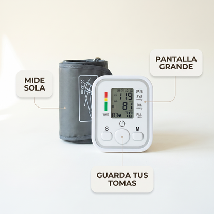 Tensiómetro digital de brazo – Control de presión en casa