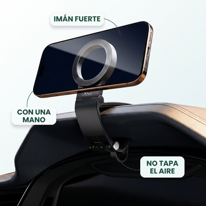 Porta celular magnético – navega sin soltar el volante