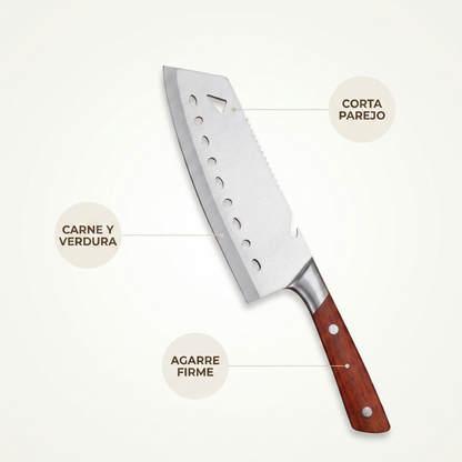 Cuchillo de chef asiático – corte limpio en tu cocina diaria