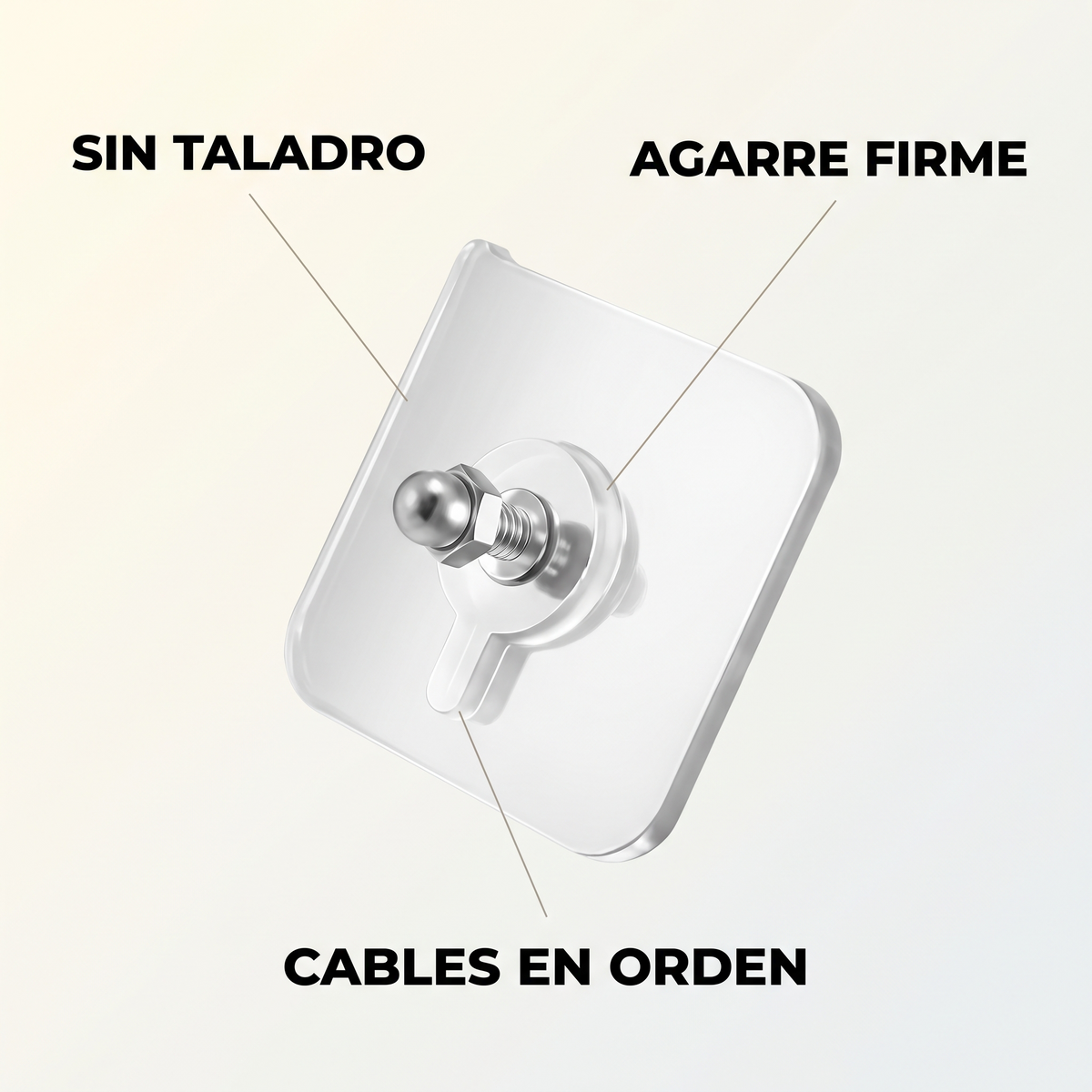 Ganchos adhesivos para cuadros – cuelga sin taladrar la pared