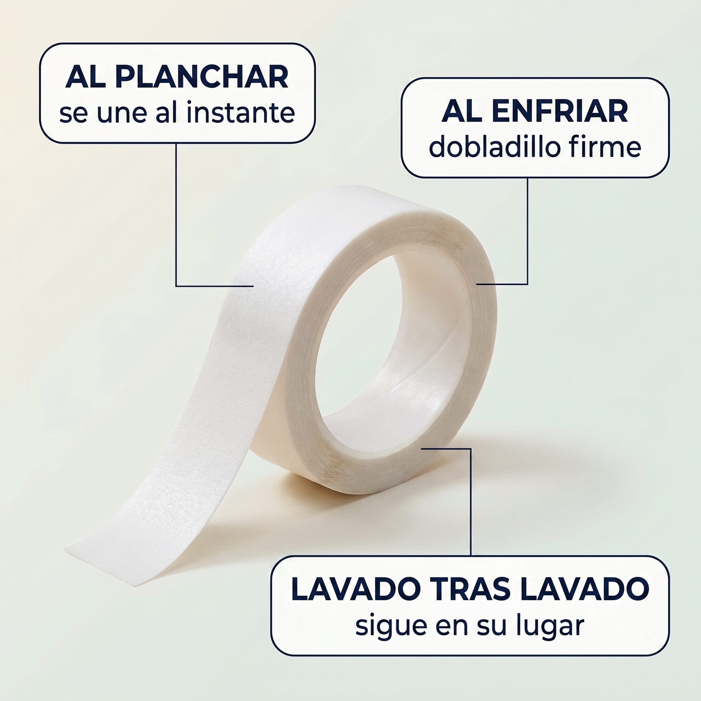 Cinta termofusible para dobladillo – acorta sin coser