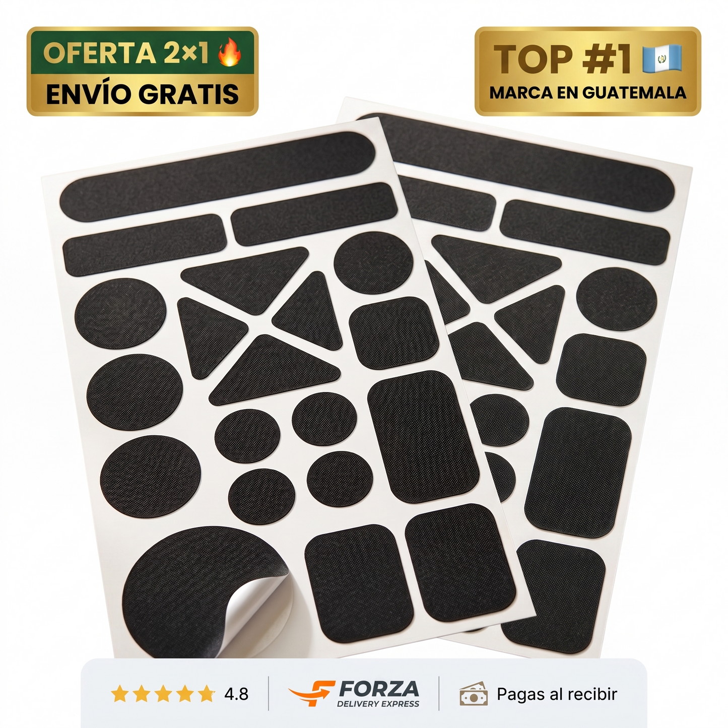 Parche adhesivo para ropa – repara sin coser ni plancha