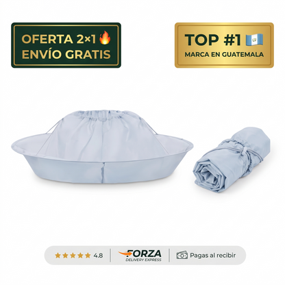 Capa atrapapelo para cortar cabello – adiós a barrer